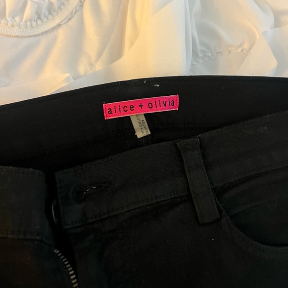 Alice + Olivia Jeans Black - Picture 5 of 6